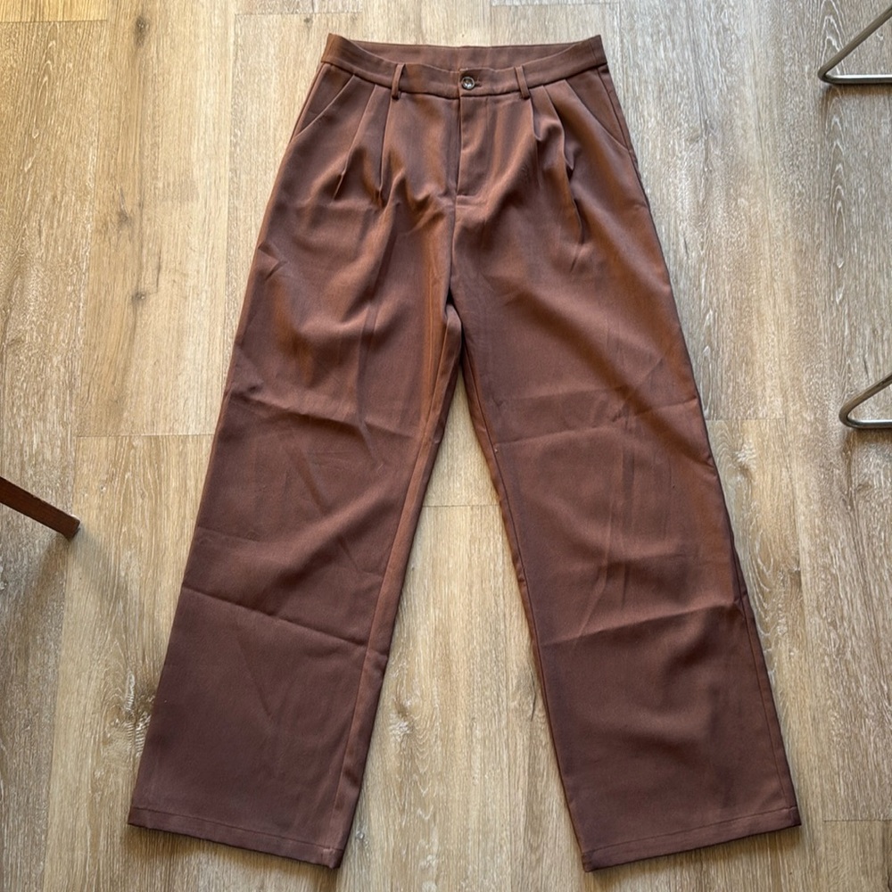 Chocolate brown pants by Dazy